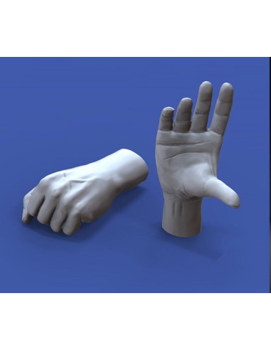 Assorted hands set No. 3 