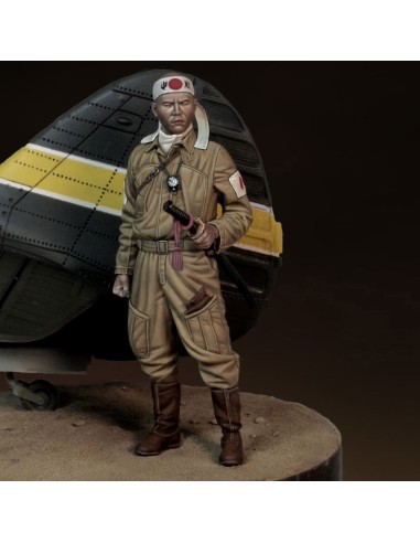 Japanese pilot - WWII (1/32 scale) 