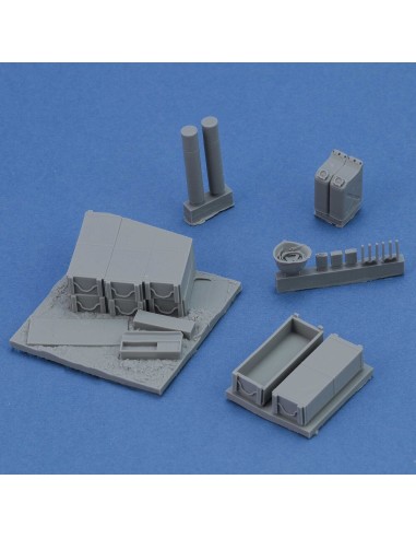 Base with 105 mm Ammo with Cases  cm4x4 