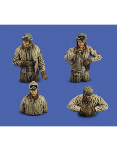 U.S. tank crew WWII 