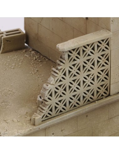 Railing for buildings Middle East  3D printed 