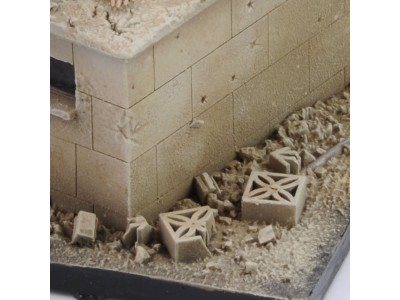 Railing for buildings Middle East  3D printed 