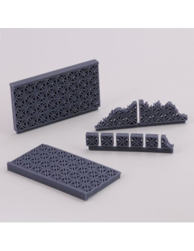 Railing for buildings Middle East  3D printed 