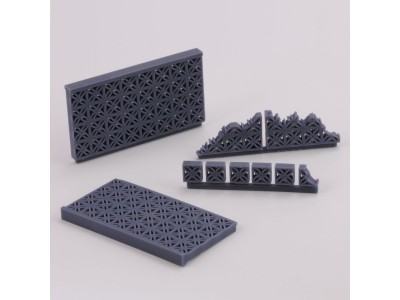 Railing for buildings Middle East  3D printed 