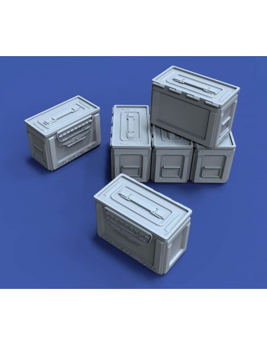 U.S. 50 Cal. Ammo Boxes 