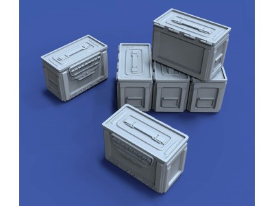 U.S. 50 Cal. Ammo Boxes 