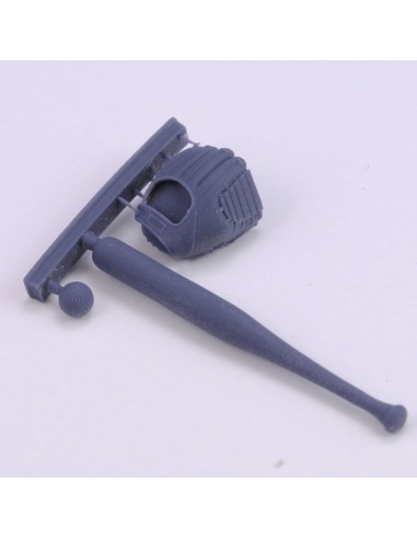 Baseball accessories set 3D printed 