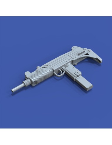 Uzi submachine gun-1 pcs. 3D printed 