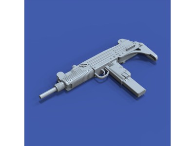 Uzi submachine gun-1 pcs. 3D printed 