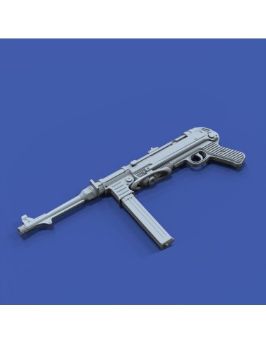 MP40 - 1 pcs. 'closed stock'  3D printed 