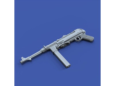 MP40 - 1 pcs. 'closed stock'  3D printed 