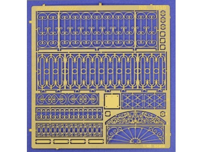 Assorted Railings Set 