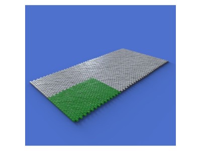 Cobblestone road section 