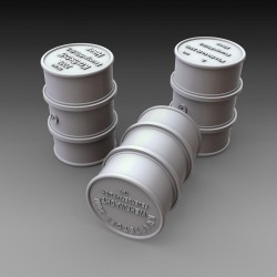 German fuel drums - WWII 15pcs.  2