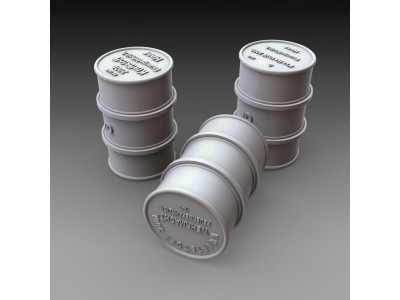 German fuel drums - WWII 18pcs. 