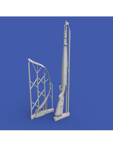Mauser K98 rifle 3D printed 