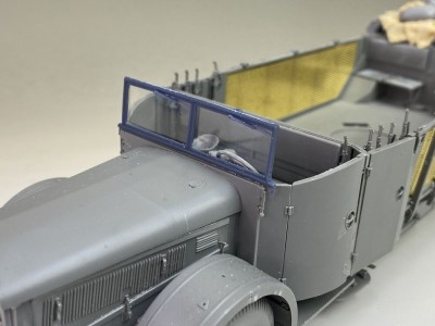 Windscreen 8.8 cm Flak on 9t Vomag 