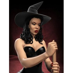 Witch Pinup Girl Halloween 