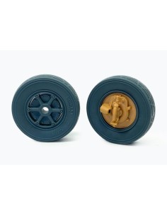 Autoblinda AB41 'Libia' wheels set  2
