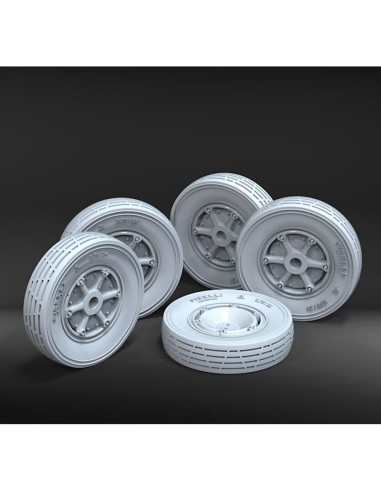 Autoblinda AB41 'Libia' wheels set 