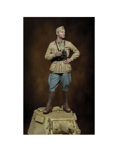 Italian Army Officer-North Africa WWII 3D printed 