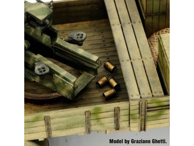 Italian 100/7 100mm Ammunition with wooden crates set-WWII 