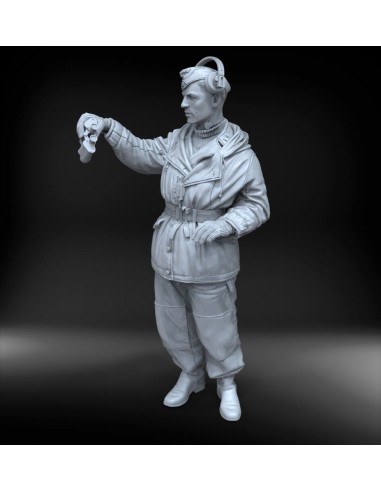 German tanker in winter dress (Tiger I cupola not included) 