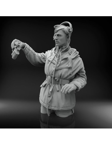 German tanker in winter dress (Tiger I cupola not included) 