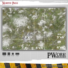 Tapis de jeu néoprène North Pass 90x120cm