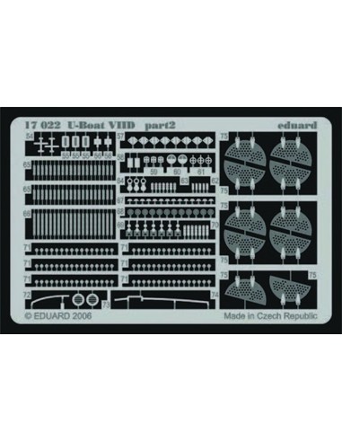 U-Boat VIID für Revell Bausatz 05009 