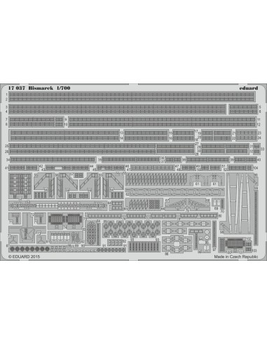 Bismarck 1/700 STEEL for Revell 