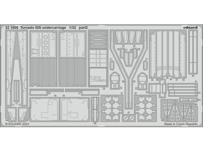 Tornado IDS undercarriage for ITALERI 