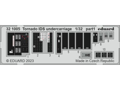 Tornado IDS undercarriage for ITALERI 