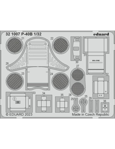 P-40B 1/32 GREAT WALL HOBBY 