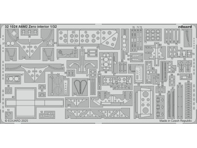 A6M2 Zero interior  TAMIYA 