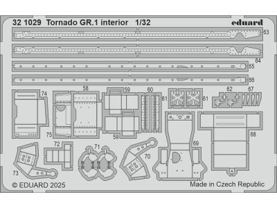 Tornado GR.1 interior for Italeri 