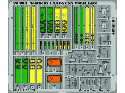 Seatbelts USAF & USN WW II 