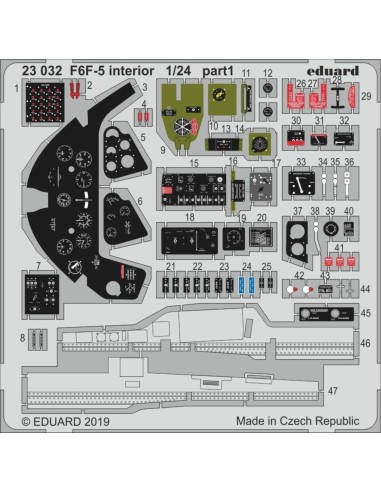 F6F-5 interior for Airfix 