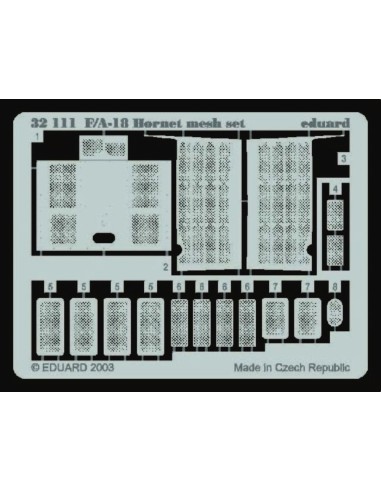 F/A-18 Hornet mesh set 