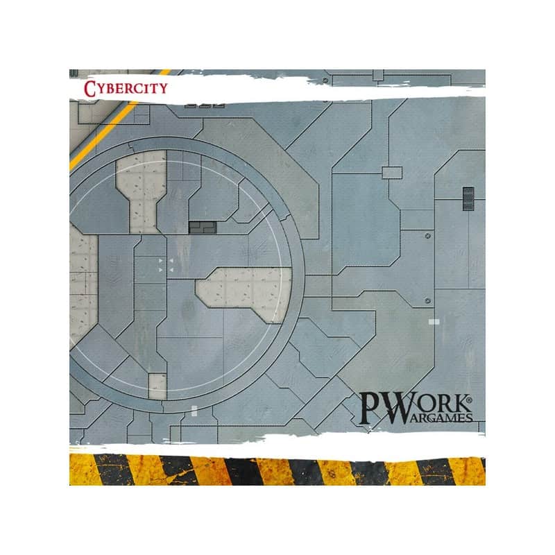 TAPIS DE JEU NEOPRENE CYBERCITY 90X90 CM