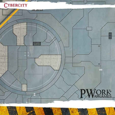 TAPIS DE JEU NEOPRENE CYBERCITY 90X90 CM