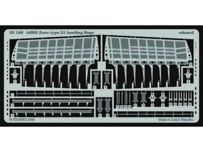 A6M2 Zero type 21 landing flaps für Tamiya Bausatz 