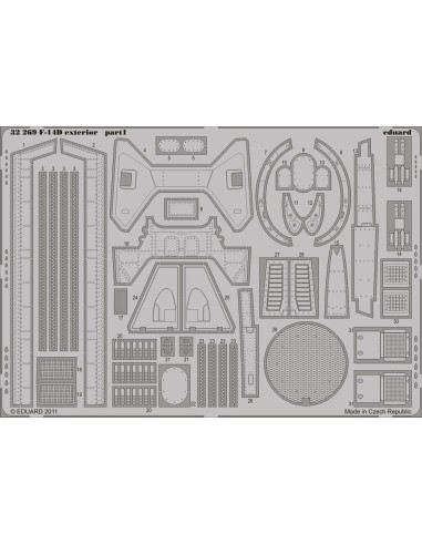 F-14D exterior for Trumpeter 
