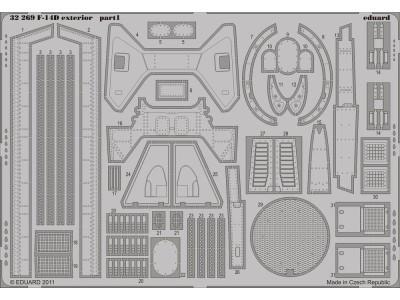 F-14D exterior for Trumpeter 