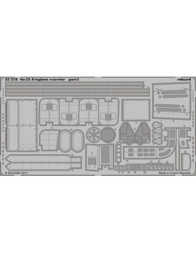 Su-25 Frogfoot exterior for Trumpeter 
