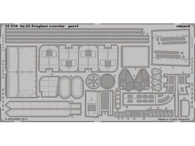 Su-25 Frogfoot exterior for Trumpeter 