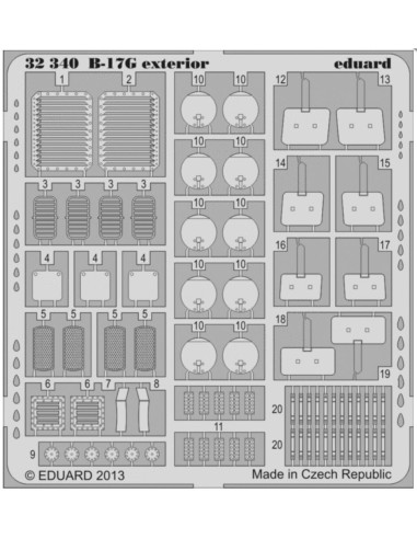 B-17G exterior for HK Models 