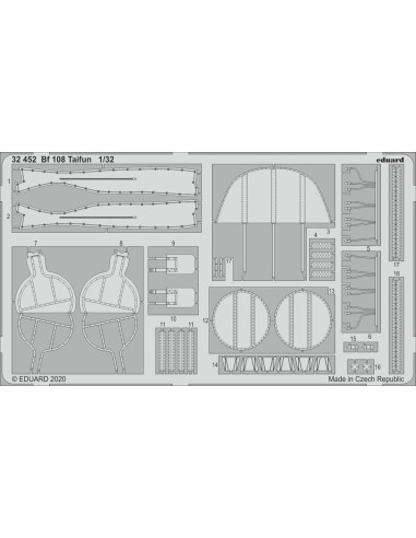 Bf 108 Taifun for Eduard 