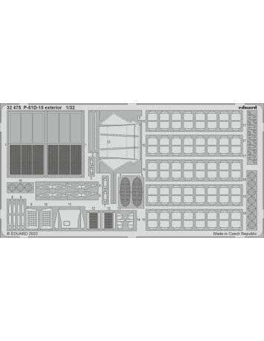 P-51D-15 exterior for REVELL 