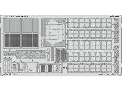 P-51D-15 exterior for REVELL 